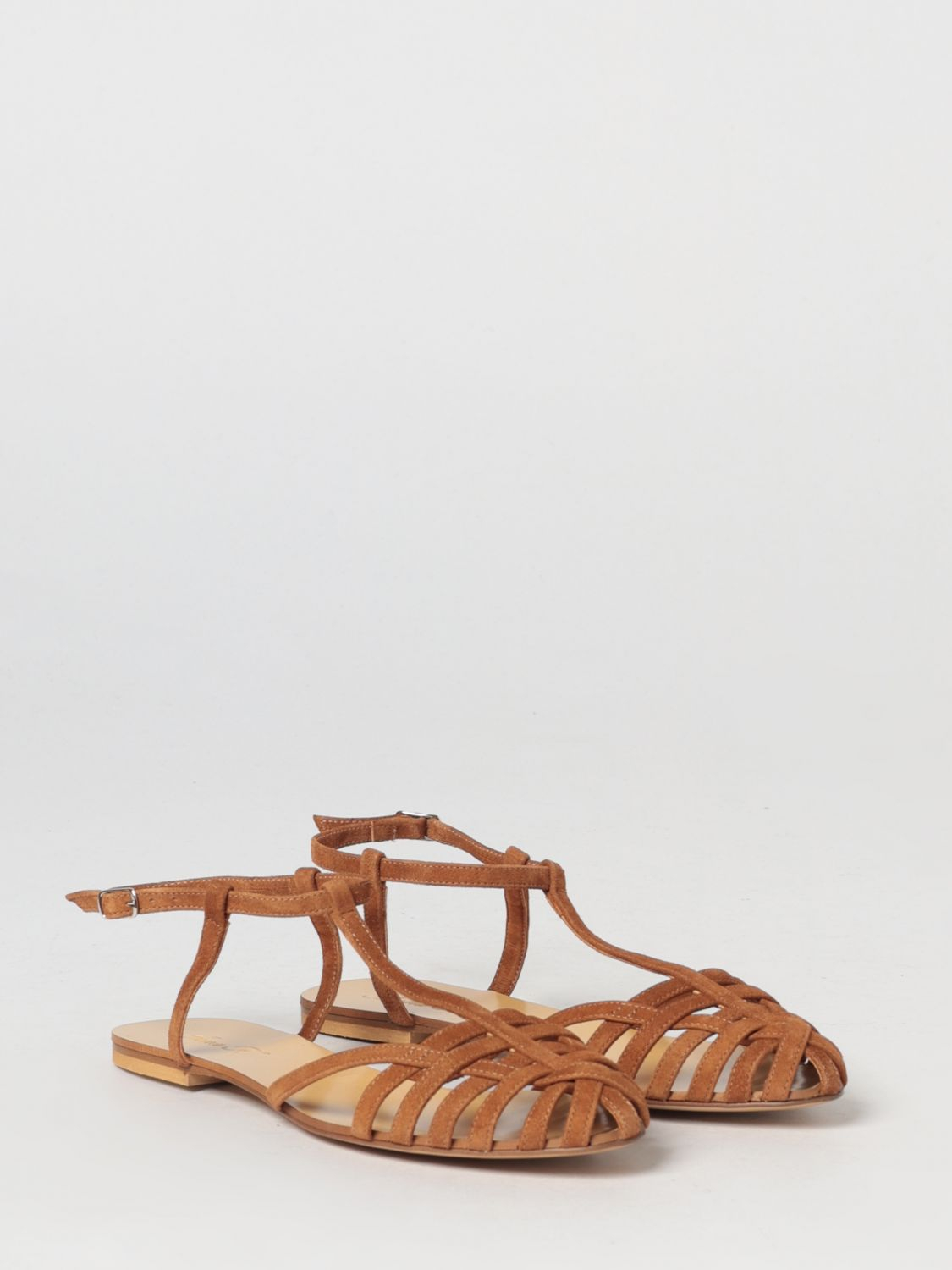 [ANNA F.] Sandals SS26 512 BRUCIATO
