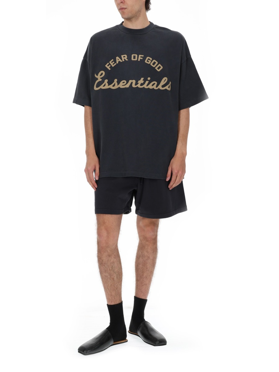 [Fear Of God Essentials] T-shirts Short Sleeve SS26 125SP264111F_FADEDIRONGREY