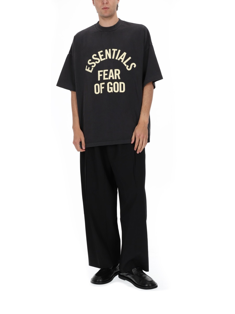 [Fear Of God Essentials] T-shirts Short Sleeve SS26 125SP262001F_FADEDBLACK