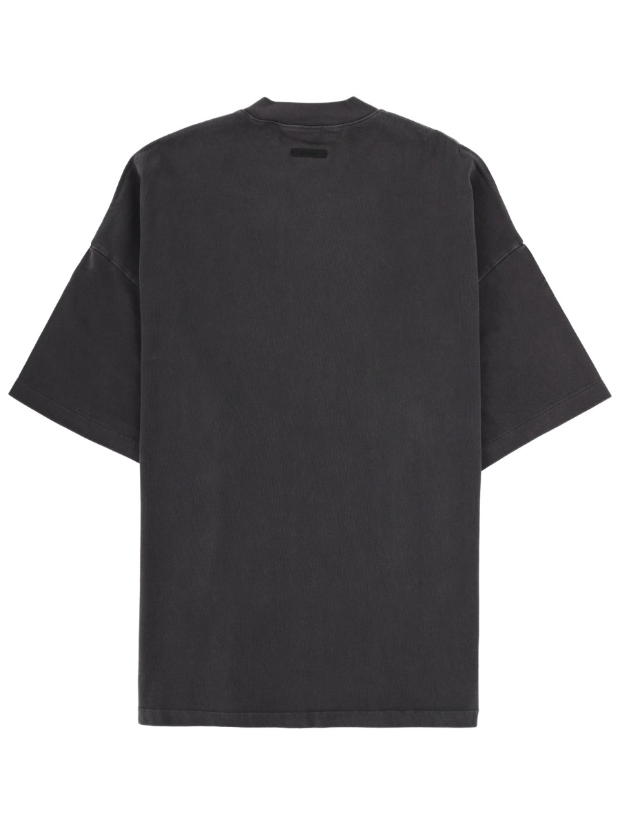 [Fear Of God Essentials] T-shirts Short Sleeve SS26 125SP262001F_FADEDBLACK
