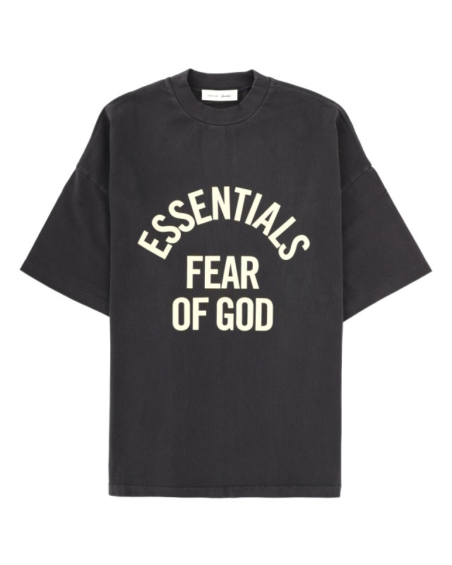 [Fear Of God Essentials] T-shirts Short Sleeve SS26 125SP262001F_FADEDBLACK