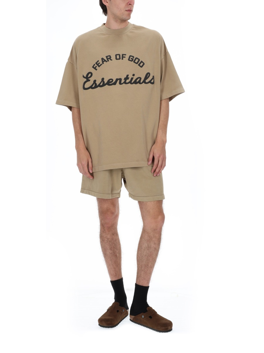 [Fear Of God Essentials] T-shirts Short Sleeve SS26 125SP264112F_FADEDDUNE