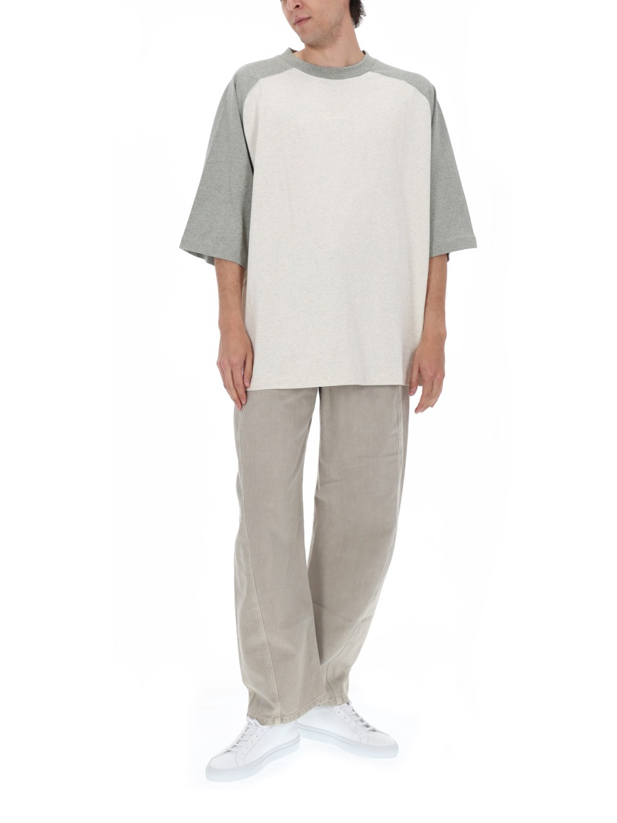 [Fear Of God Essentials] T-shirts Short Sleeve SS26 125SP264062F_OATMEAL/CONCRETEHEATHER