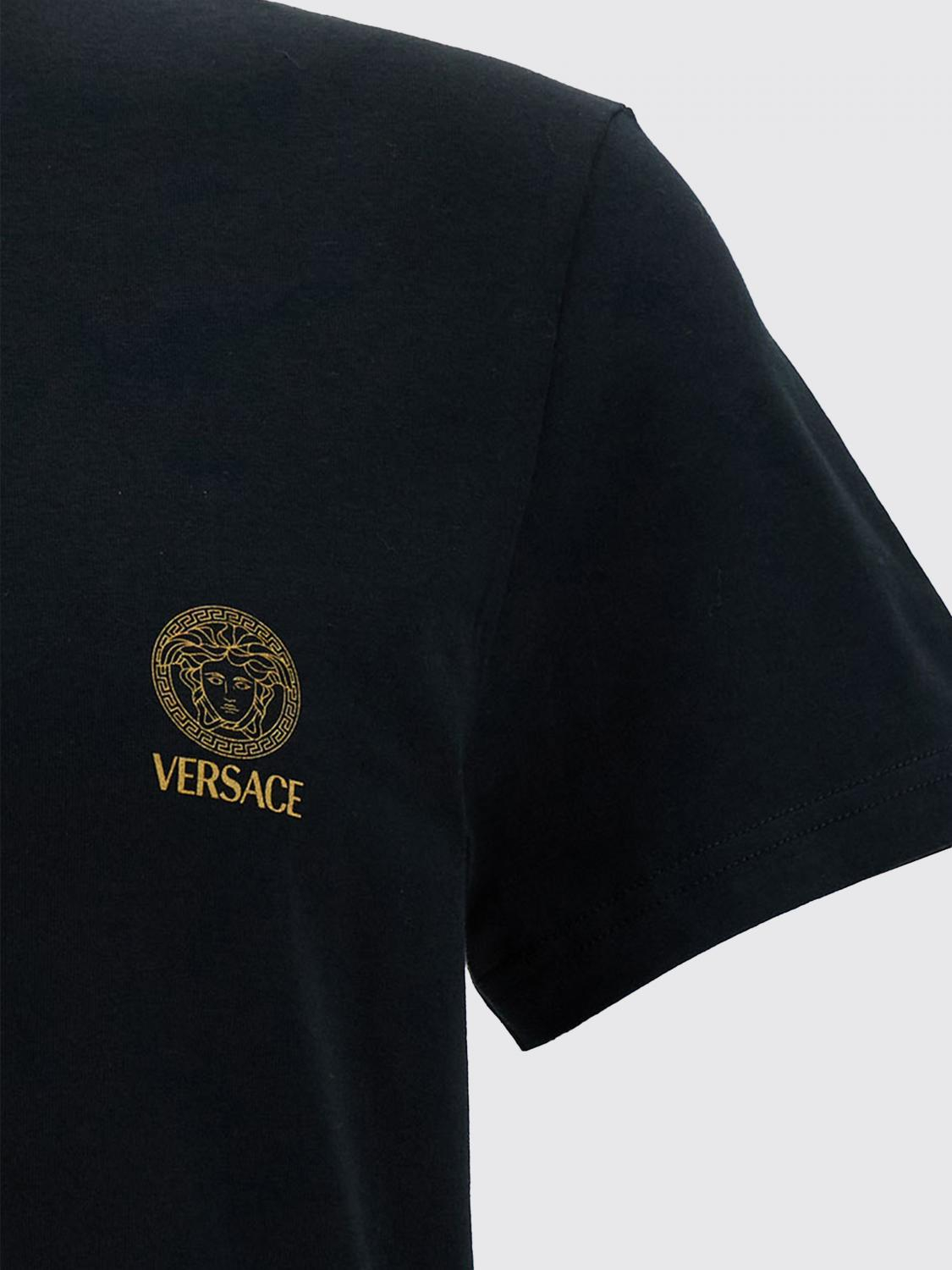 [Versace] T-shirts Short Sleeve SS26 AUU010051A10011 A1008