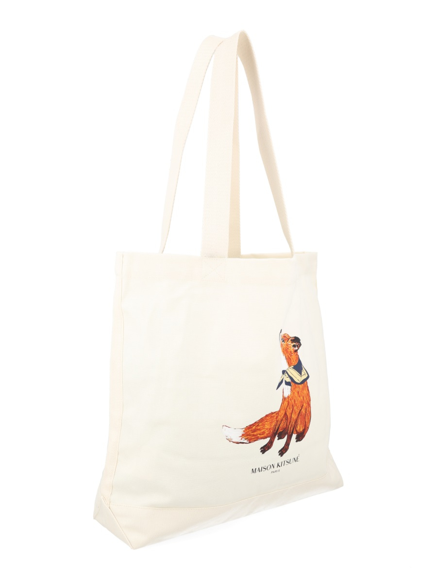 [MAISON KITSUNE] Tote bag SS26 QU05130WW9042_P700