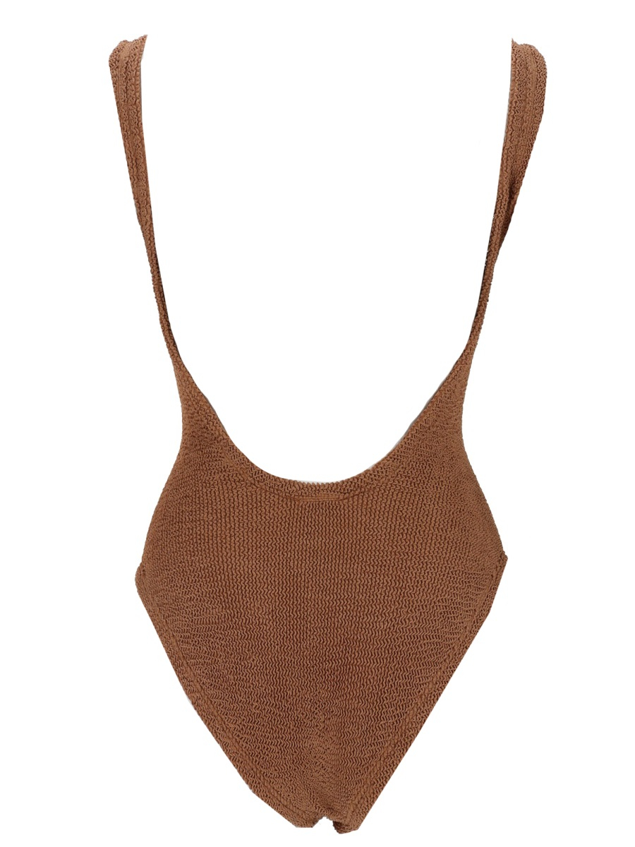 [Hunza G] Swimsuit SS26 S-SQUARE-CR_METALLICCOCOA
