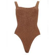 [Hunza G] Swimsuit SS26 S-SQUARE-CR_METALLICCOCOA