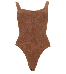 [Hunza G] Swimsuit SS26 S-SQUARE-CR_METALLICCOCOA