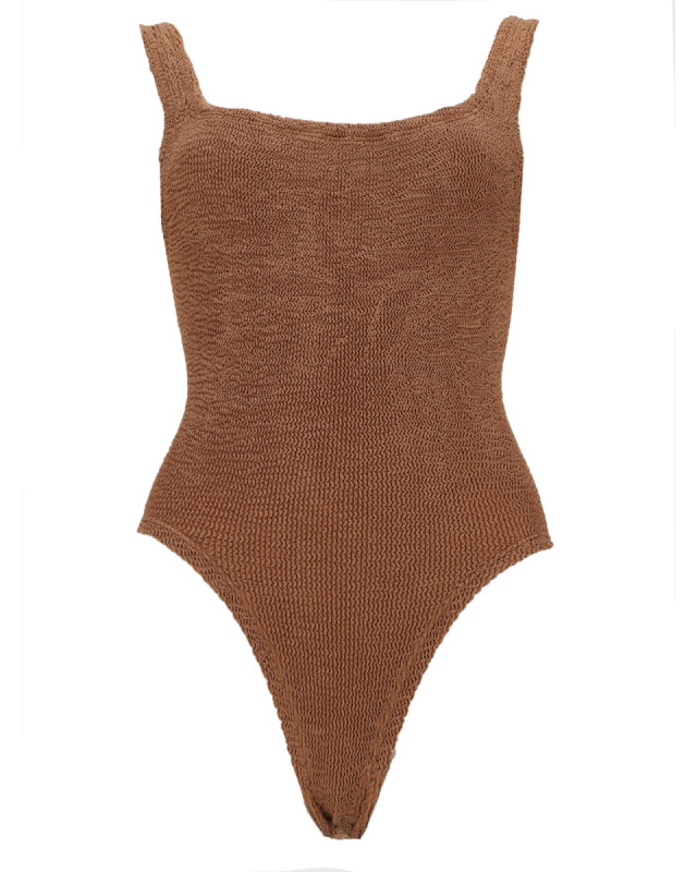 [Hunza G] Swimsuit SS26 S-SQUARE-CR_METALLICCOCOA