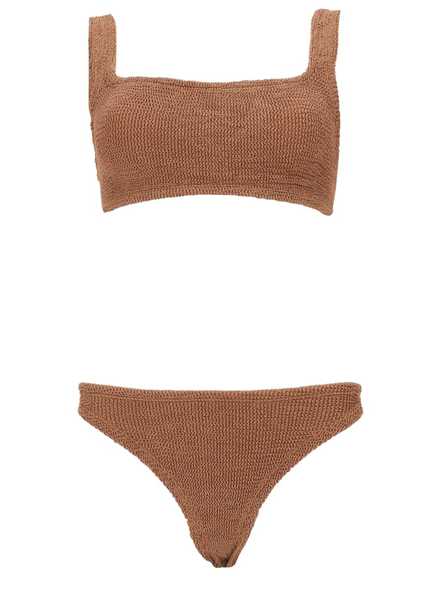 [Hunza G] Swimsuit SS26 B-XANDRA-CR_METALLICCOCOA