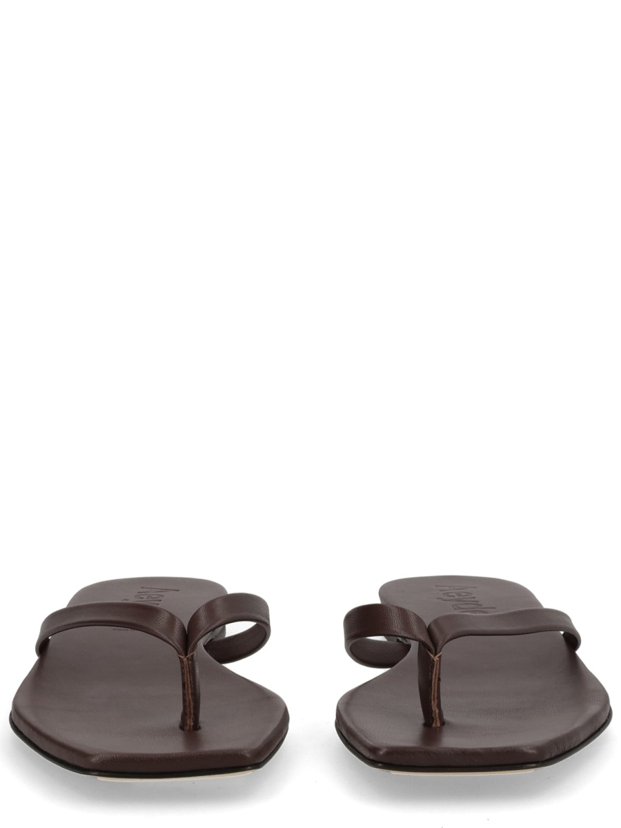 [Aeyde] Flat shoes SS26 A11-FS-BERS08FL81-SS24-953-007_MOKA