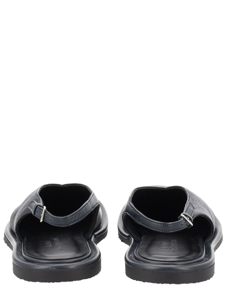 [Studio Nicholson] Flat shoes SS26 PALEYSNW-1653_DARKESTNAVY