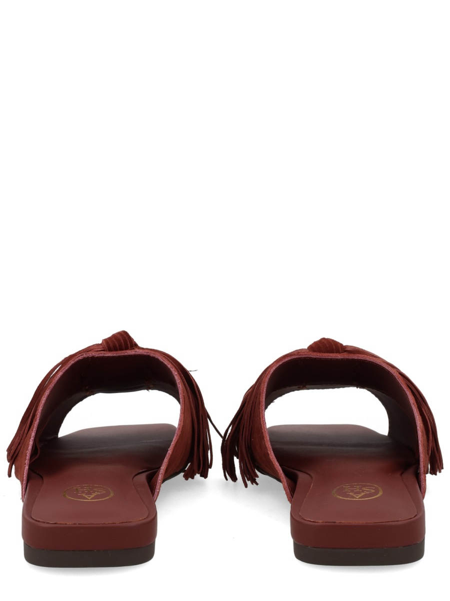 [ASH] Flat shoes SS26 BRIGITTE02_MARSALA