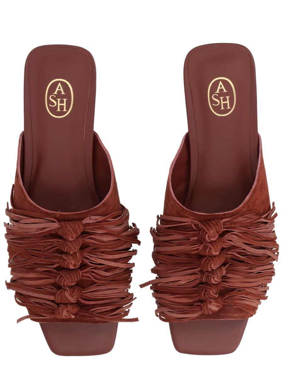 [ASH] Flat shoes SS26 BRIGITTE02_MARSALA