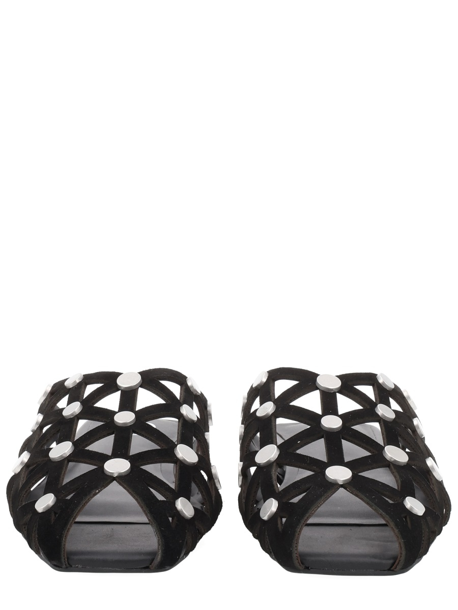 [ASH] Flat shoes SS26 BONE01_BLACK
