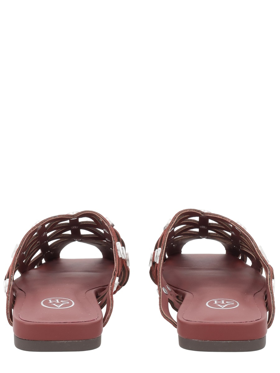 [ASH] Flat shoes SS26 BONE02_MARSALA