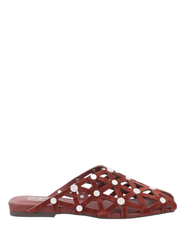 [ASH] Flat shoes SS26 BONE02_MARSALA