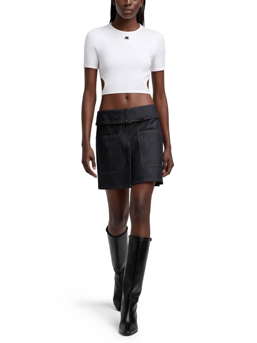[Courreges] T-shirts Short Sleeve SS26 226JTS256_JS02030001