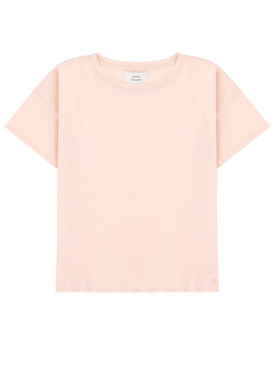 [LouLou De Saison] T-shirts Short Sleeve SS26 BASILUZZOLDS_CREAMROSE
