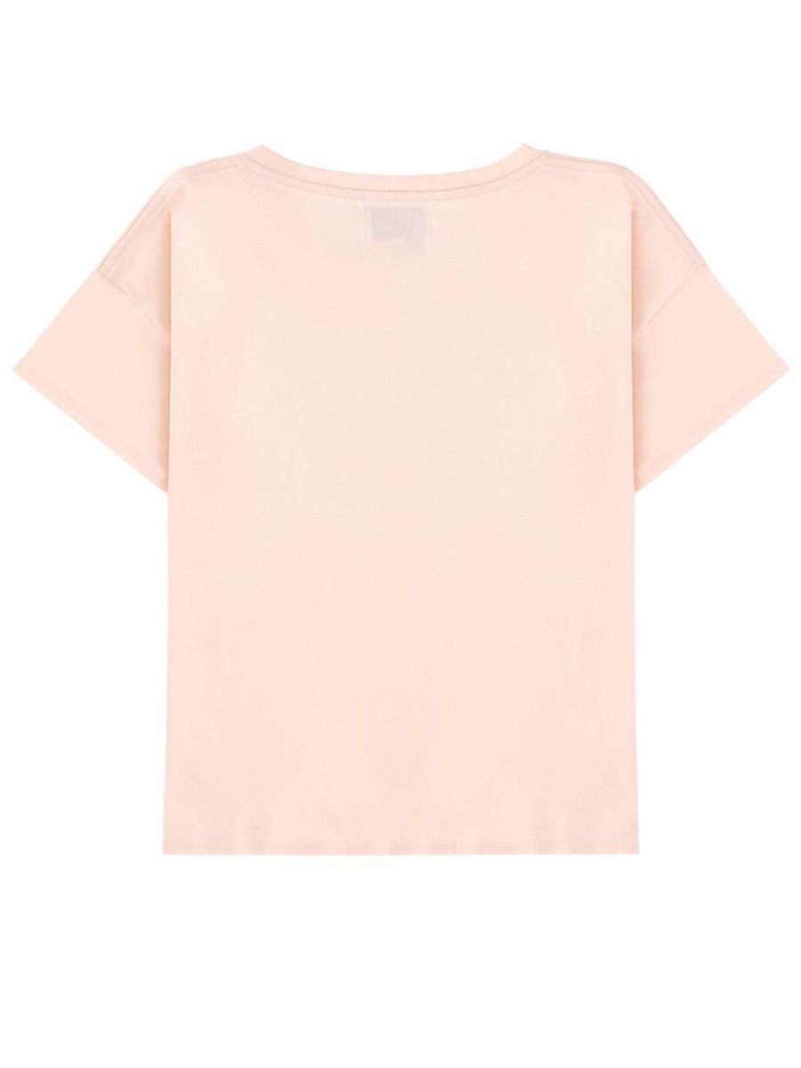 [LouLou De Saison] T-shirts Short Sleeve SS26 BASILUZZOLDS_CREAMROSE