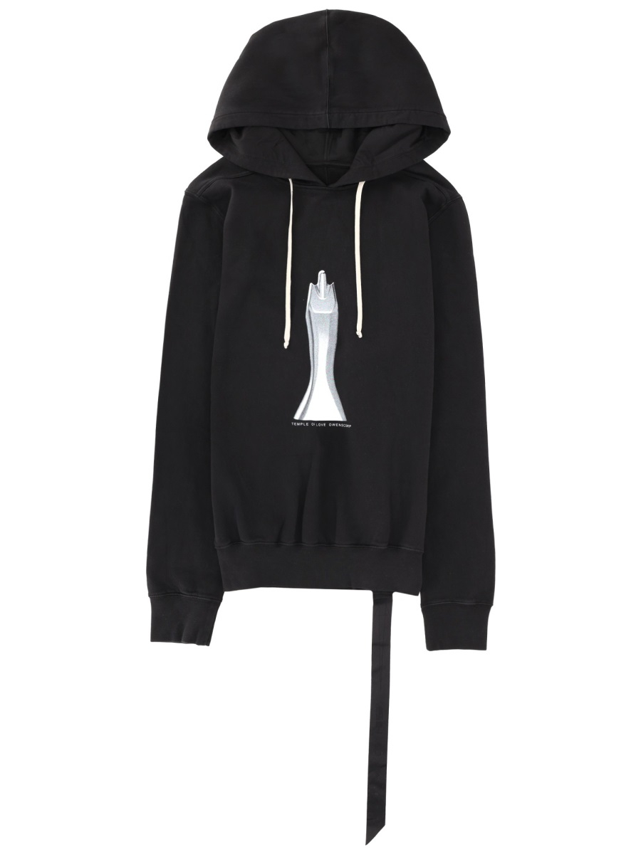 [RICK OWENS DRKSHDW] Hoodie SS26 DU01F4262_FEP5P0911