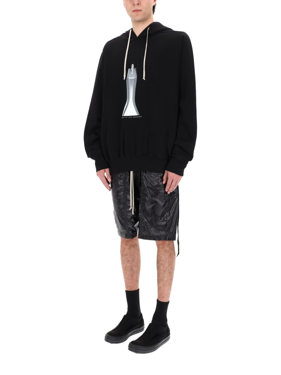 [RICK OWENS DRKSHDW] Hoodie SS26 DU01F4262_FEP5P0911