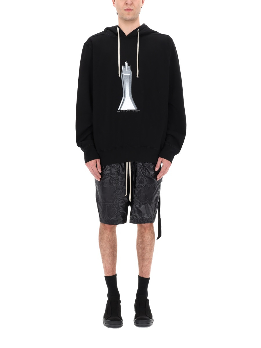 [RICK OWENS DRKSHDW] Hoodie SS26 DU01F4262_FEP5P0911