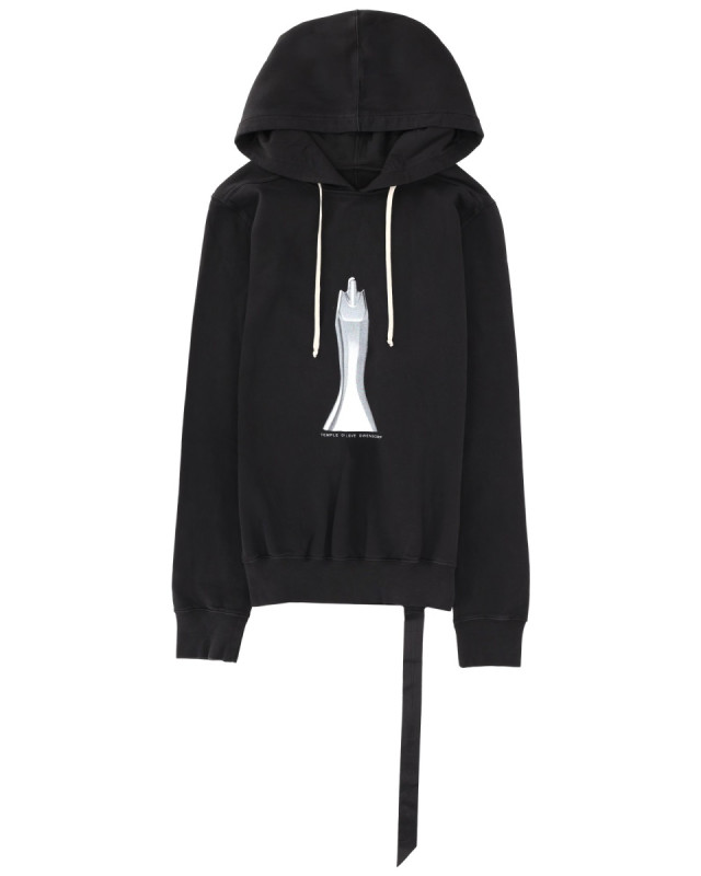 [RICK OWENS DRKSHDW] Hoodie SS26 DU01F4262_FEP5P0911