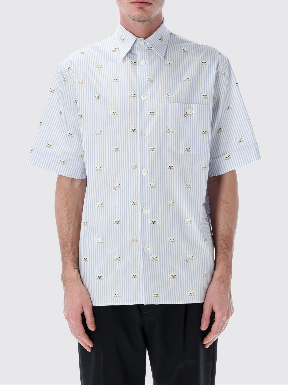 [Valentino] Shirts Short Sleeve SS26 8V3AAF15B96 C4W