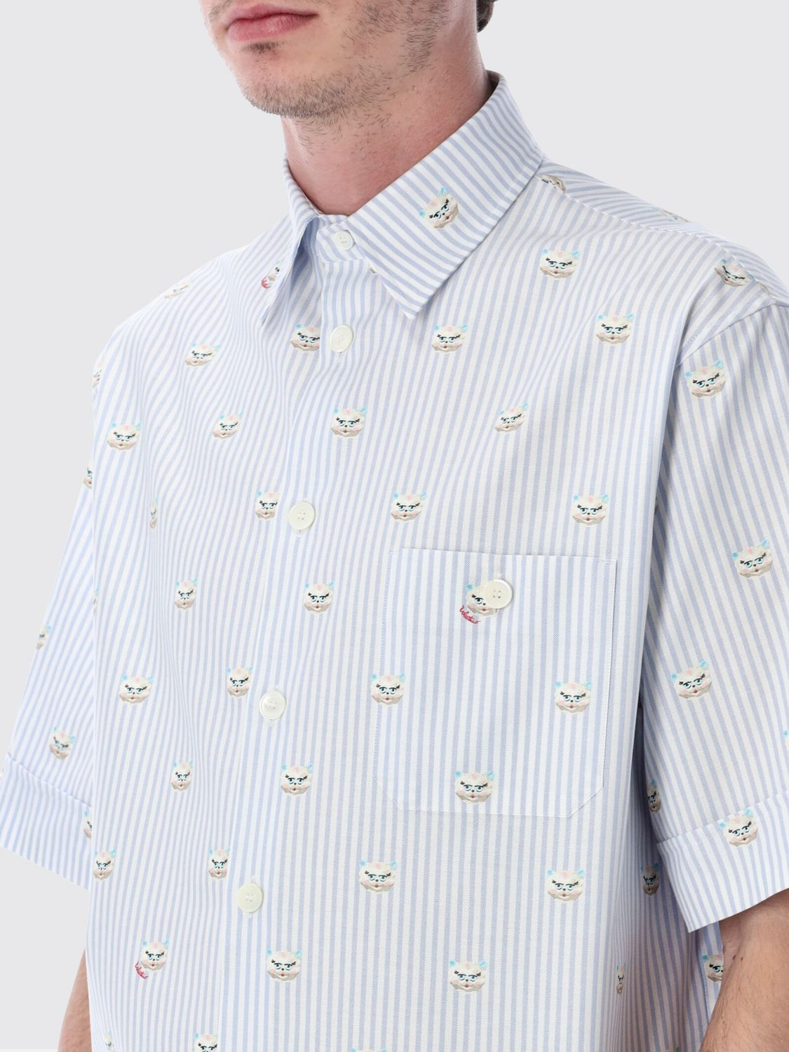 [Valentino] Shirts Short Sleeve SS26 8V3AAF15B96 C4W