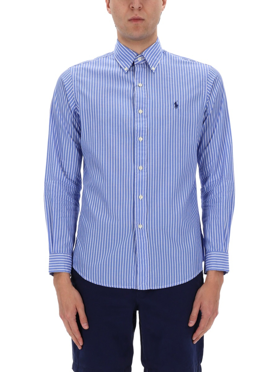 [Polo Ralph Lauren] Shirts Long Sleeve SS26 710B15595_0057168MEDBLUEWHITE
