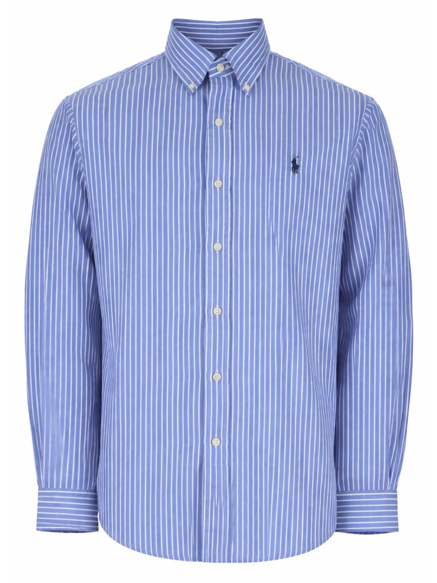 [Polo Ralph Lauren] Shirts Long Sleeve SS26 710B15595_0057168MEDBLUEWHITE