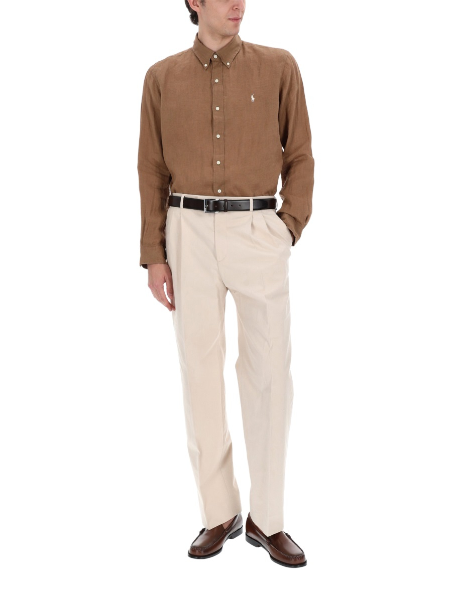 [Polo Ralph Lauren] Shirts Long Sleeve SS26 710966294_505RLBROWN