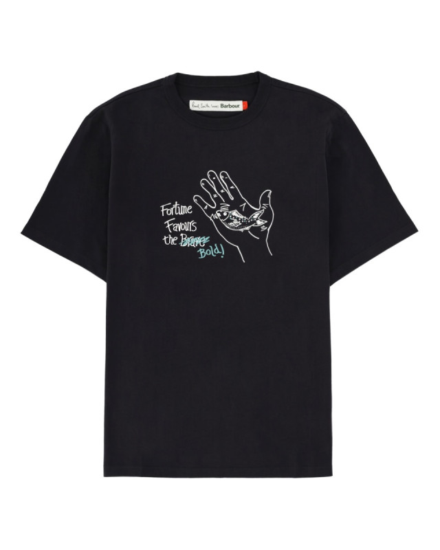 [PAUL SMITH X BARBOUR] T-shirts Short Sleeve SS26 MTS1616_MTSNY74