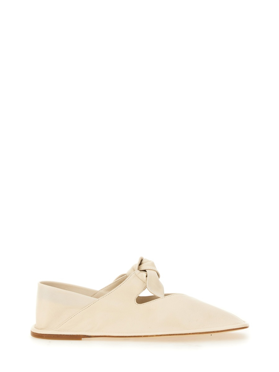 [HEREU] Flat shoes SS26 LLSSWFA24.003.1_CREAM
