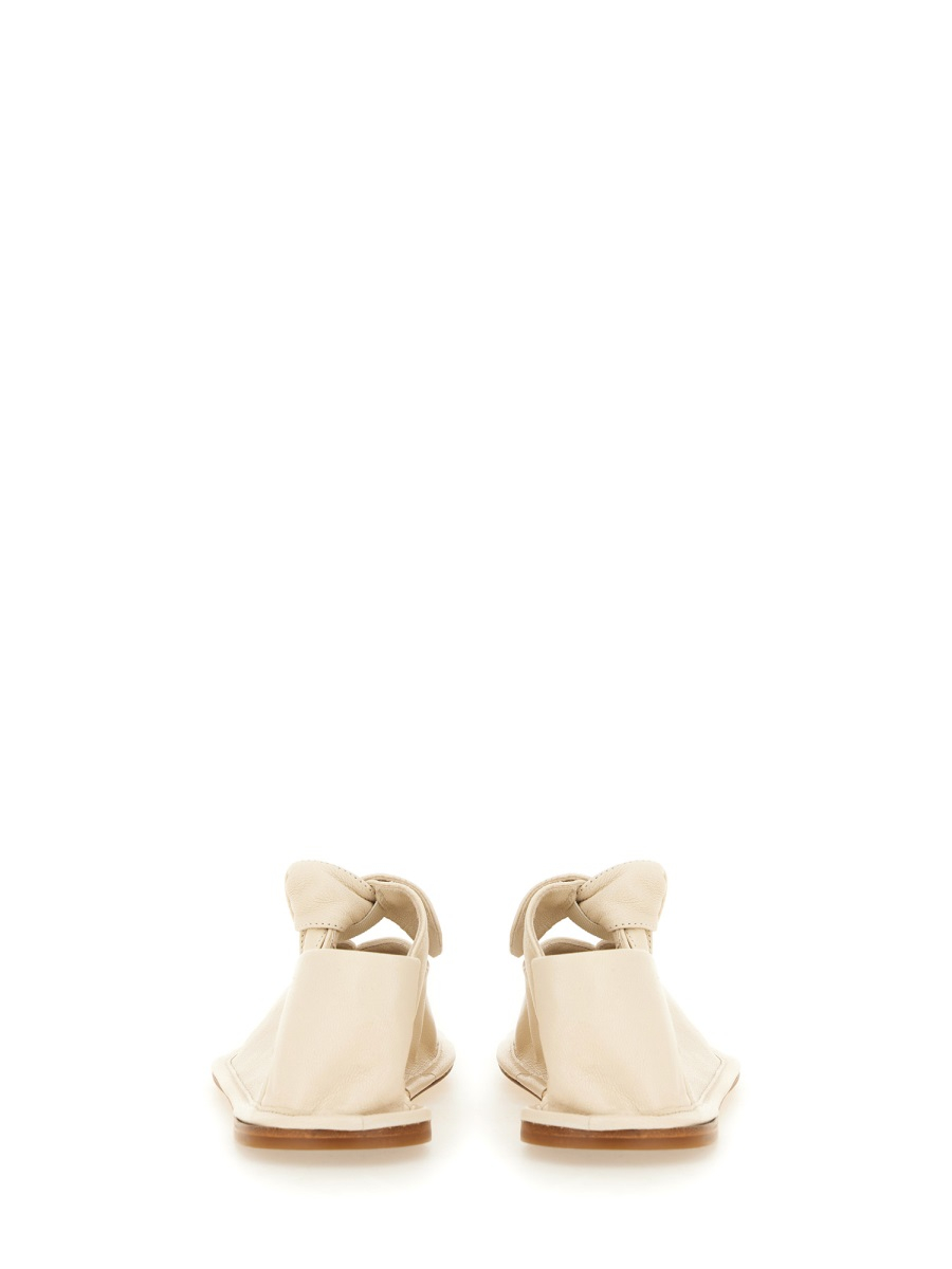[HEREU] Flat shoes SS26 LLSSWFA24.003.1_CREAM
