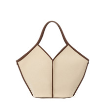 [HEREU] Shoulder bag SS26 WBCALE_BEIGE/CHESTNUT