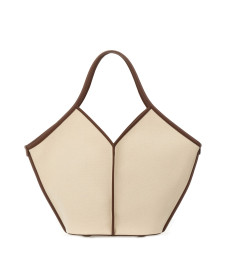 [HEREU] Shoulder bag SS26 WBCALE_BEIGE/CHESTNUT
