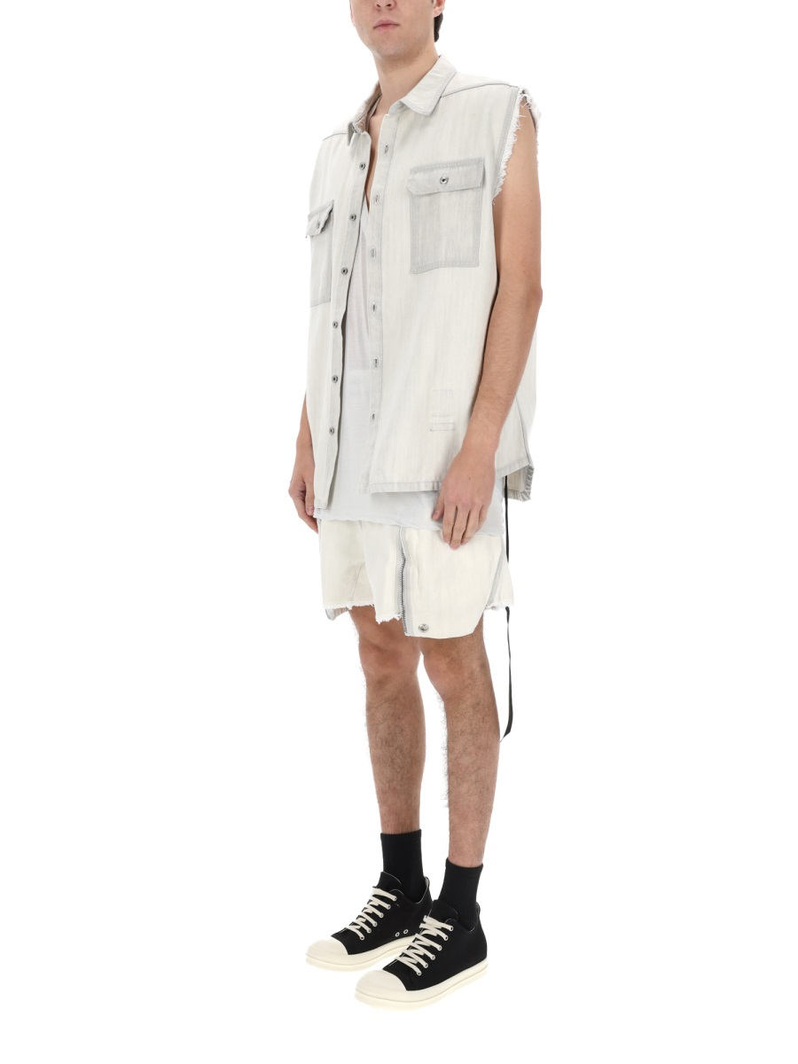 [RICK OWENS DRKSHDW] T-shirts Sleeveless SS26 DU01F4764_DMW51