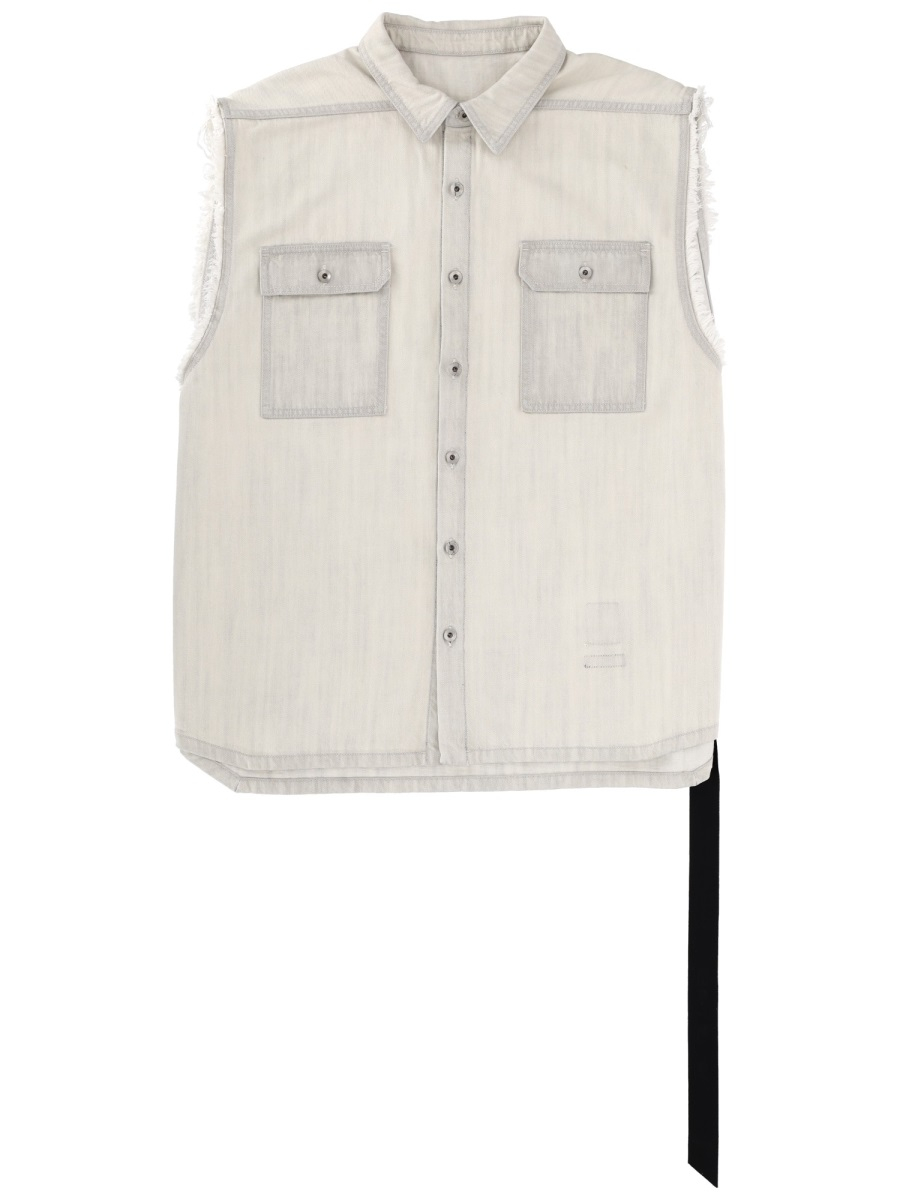 [RICK OWENS DRKSHDW] T-shirts Sleeveless SS26 DU01F4764_DMW51