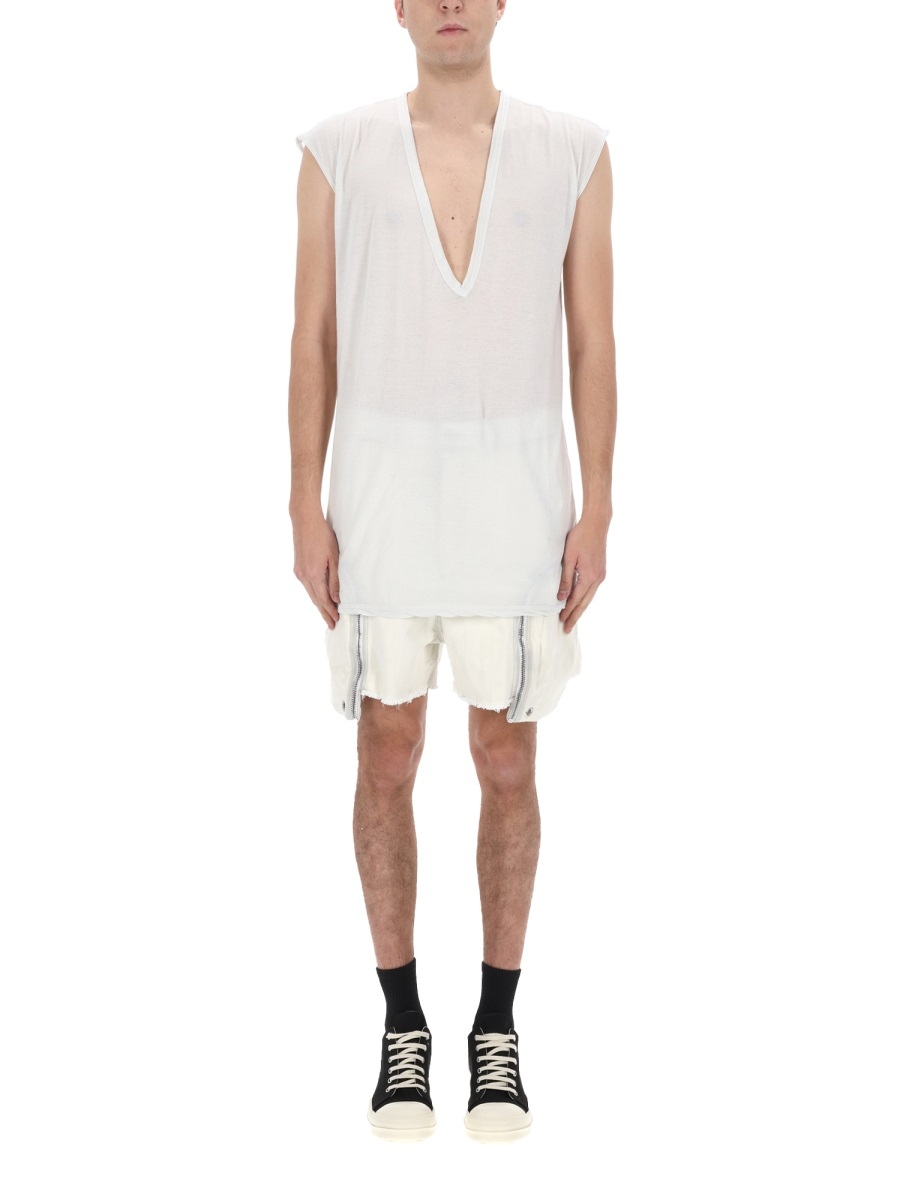 [RICK OWENS DRKSHDW] T-shirts Short Sleeve SS26 DU01F4157_BH51