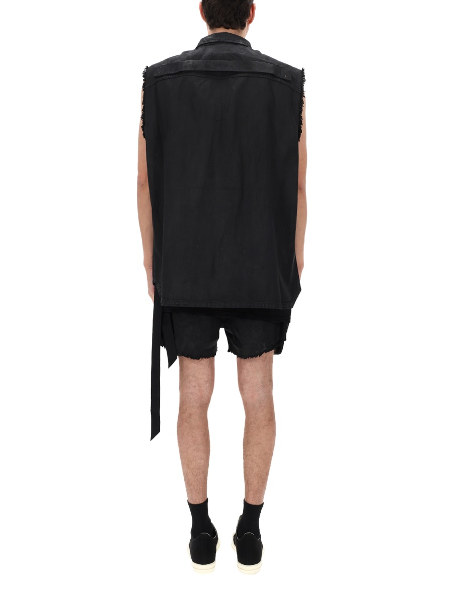 [RICK OWENS DRKSHDW] Vest SS26 DU01F4764_DBK09