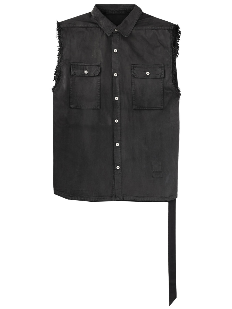 [RICK OWENS DRKSHDW] Vest SS26 DU01F4764_DBK09