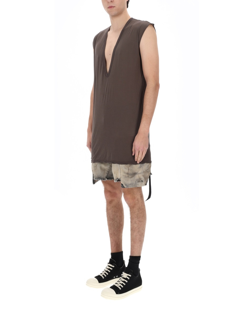 [RICK OWENS DRKSHDW] T-shirts Short Sleeve SS26 DU01F4157_BH78