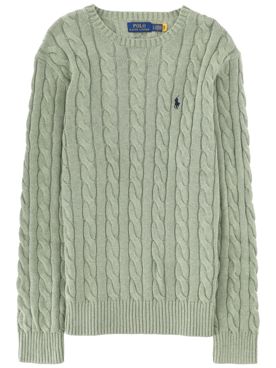 [Polo Ralph Lauren] Knitwear SS26 710775885_528FERNGREENHEATHER