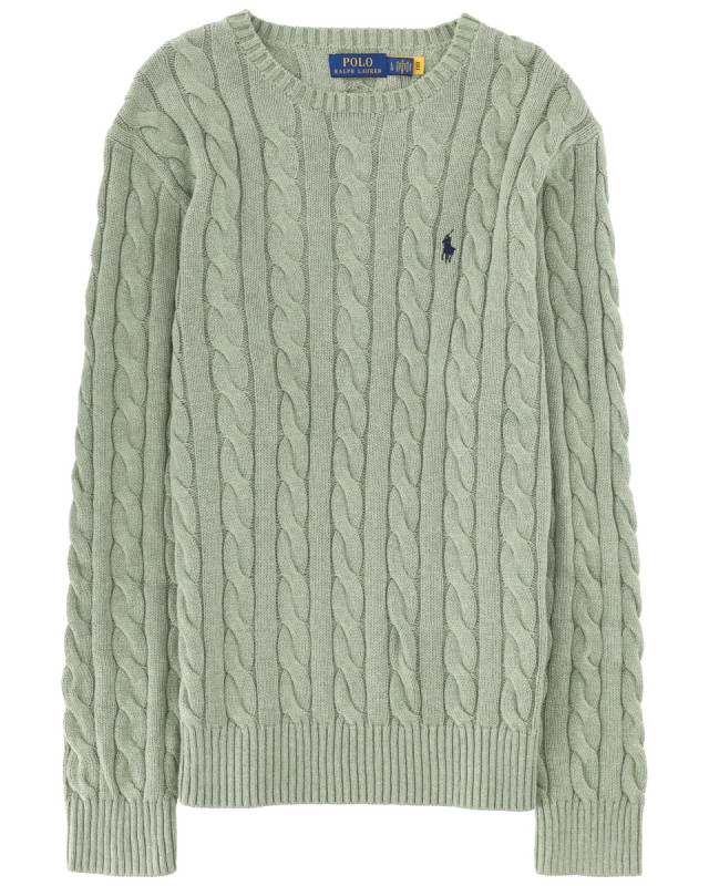 [Polo Ralph Lauren] Knitwear SS26 710775885_528FERNGREENHEATHER