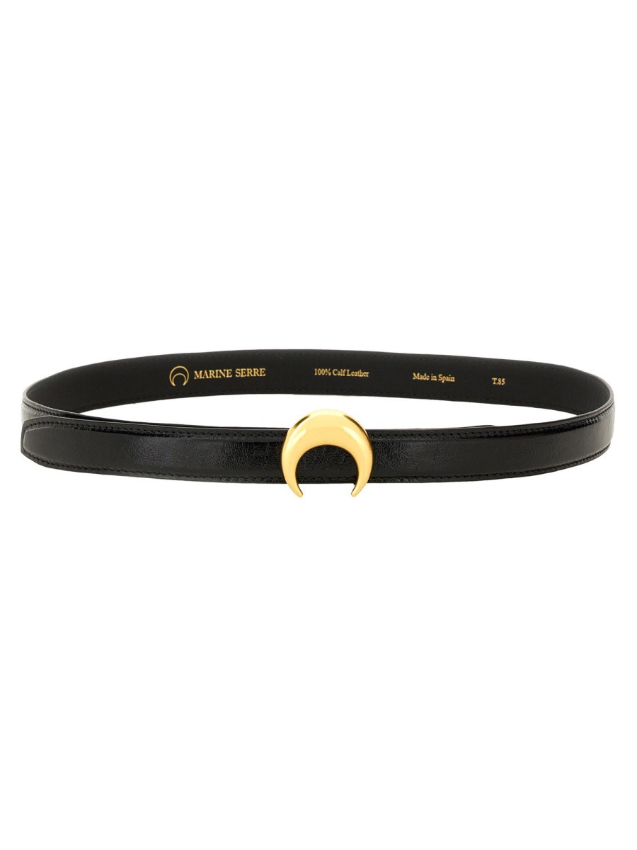 [MARINE SERRE] Belt SS26 WLG001A_CLEA0004BK93