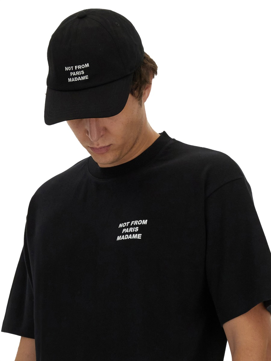 [DROLE DE MONSIEUR] T-shirts Short Sleeve FW26 TS203_CO002BLACK
