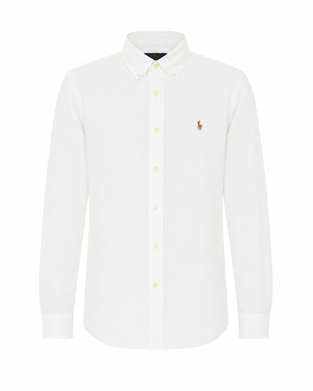 [Polo Ralph Lauren] Shirts Long Sleeve FW26 710792041001WHITE