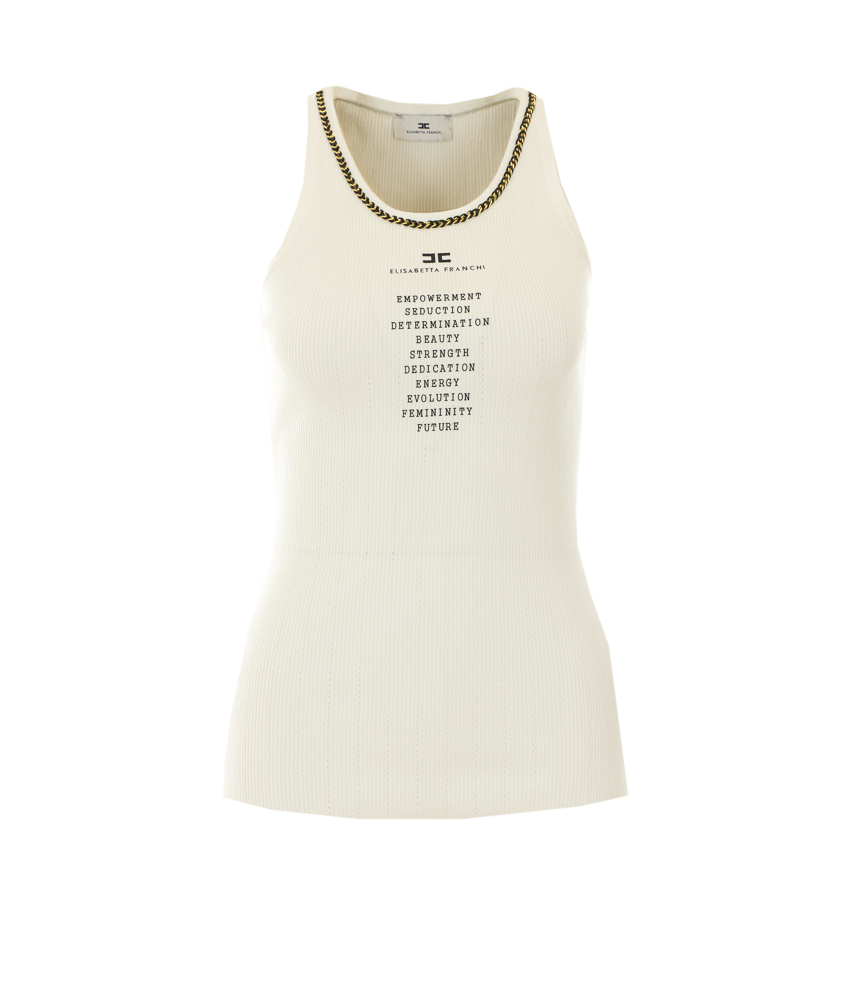 [ELISABETTA FRANCHI] Tank top FW26 TK10B66E2E72